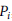 upper P Subscript i