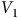 upper V 1