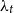 lamda Subscript t