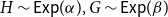 upper H tilde sans serif upper E sans serif x sans serif p left parenthesis alpha right parenthesis comma upper G tilde sans serif upper E sans serif x sans serif p left parenthesis beta right parenthesis