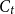 upper C Subscript t