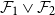 script upper F 1 or script upper F 2