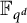 double struck upper F Subscript q Sub Superscript d