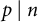 p vertical bar n