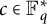 c element of double struck upper F Subscript q Superscript asterisk
