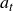 a Subscript t