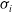 sigma Subscript i