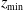 z Subscript min