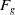 upper F Subscript g