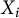 upper X Subscript i