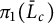pi 1 left parenthesis upper L overbar Subscript c Baseline right parenthesis