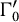 normal upper Gamma prime 0