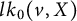 l k 0 left parenthesis v comma upper X right parenthesis