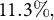 backslash color b l a c k Baseline 11.3 backslash percent comma