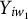 upper Y Subscript i w 1