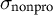sigma Subscript nonpro
