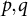 p comma q