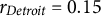 r Subscript upper D e t r o i t Baseline equals 0.15