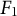 upper F 1