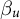 beta Subscript u