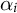 alpha Subscript i