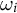 omega Subscript i