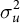 sigma Subscript u Superscript 2