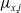 mu Subscript x comma j
