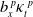 b Subscript x Superscript p Baseline kappa Subscript t Superscript p