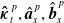 ModifyingAbove bold italic kappa With bold caret Subscript t Superscript p Baseline comma ModifyingAbove bold backslash textit left brace a right brace With caret Subscript x Superscript p Baseline comma ModifyingAbove bold backslash textit left brace b right brace With caret Subscript x Superscript p