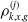 rho Subscript k comma x comma g Superscript left parenthesis j right parenthesis