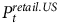 upper P Subscript t Superscript italic retail period upper U upper S