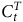 upper C Subscript t Superscript upper T