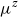 mu Superscript z