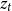z Subscript t