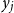 y Subscript j