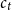 c Subscript t