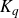 upper K Subscript q