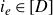 i Subscript e Baseline element of left bracket upper D right bracket
