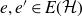 e comma e prime element of upper E left parenthesis script upper H right parenthesis