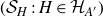 left parenthesis script upper S Subscript upper H Baseline colon upper H element of script upper H Subscript upper A Sub Superscript prime Subscript Baseline right parenthesis