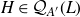 upper H element of script upper Q Subscript upper A prime Baseline left parenthesis upper L right parenthesis