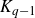 upper K Subscript q minus 1