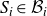 upper S Subscript i Baseline element of script upper B Subscript i