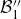 script upper B double prime 1