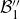 script upper B double prime 1