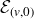 script upper E Subscript left parenthesis v comma 0 right parenthesis