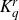 upper K Subscript q Superscript r