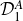 script upper D 1 Superscript upper A