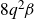8 q squared beta